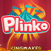 Plinko drop card game icon